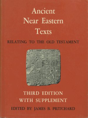 cover image of Ancient Near Eastern Texts Relating to the Old Testament with Supplement